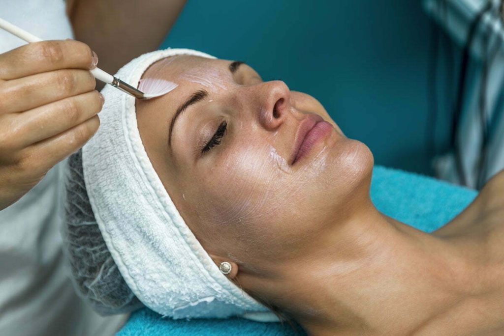 Chemical peeling treatment