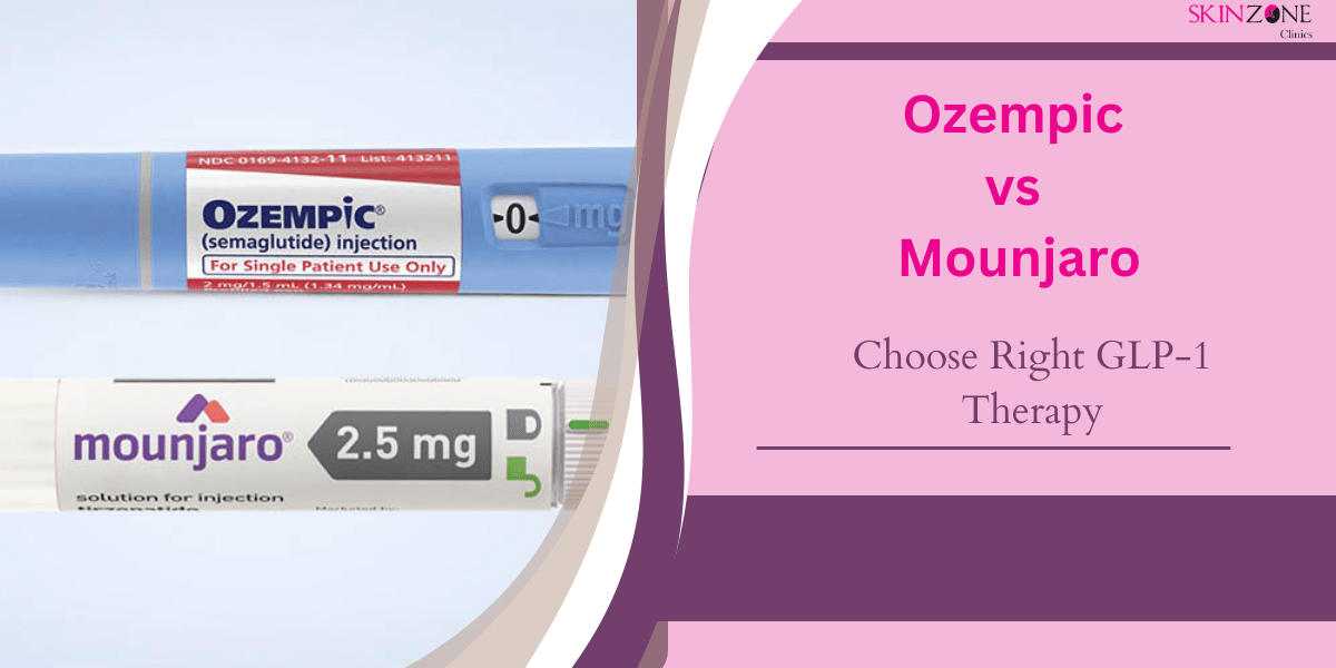 Ozempic vs Mounjaro: A Doctor’s Guide to Choosing the Right GLP-1 Therapy